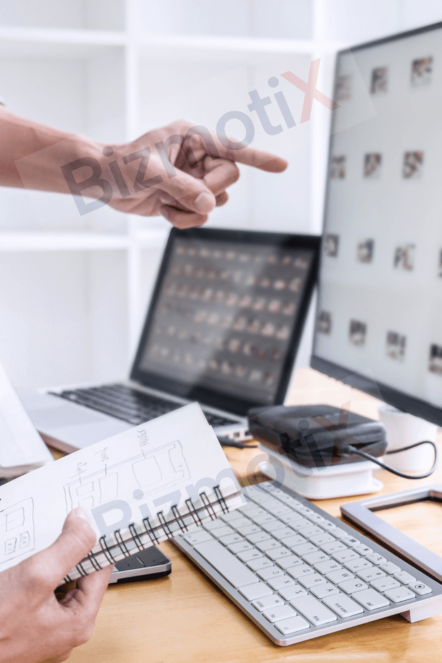 BizmotiX engineers building AI automation workflows