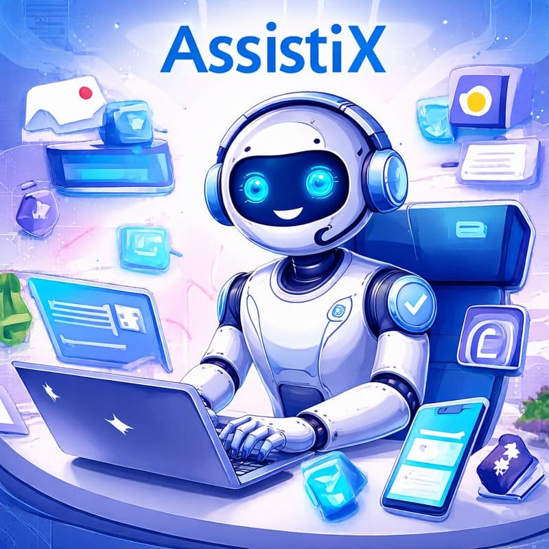 AssistiX customer support AI agent